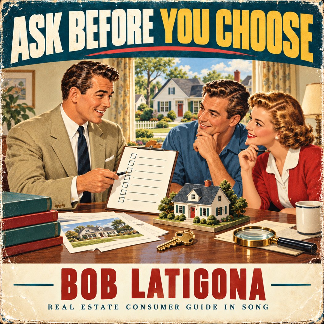 Cover art for Ask Before You Choose by Bob Latigona