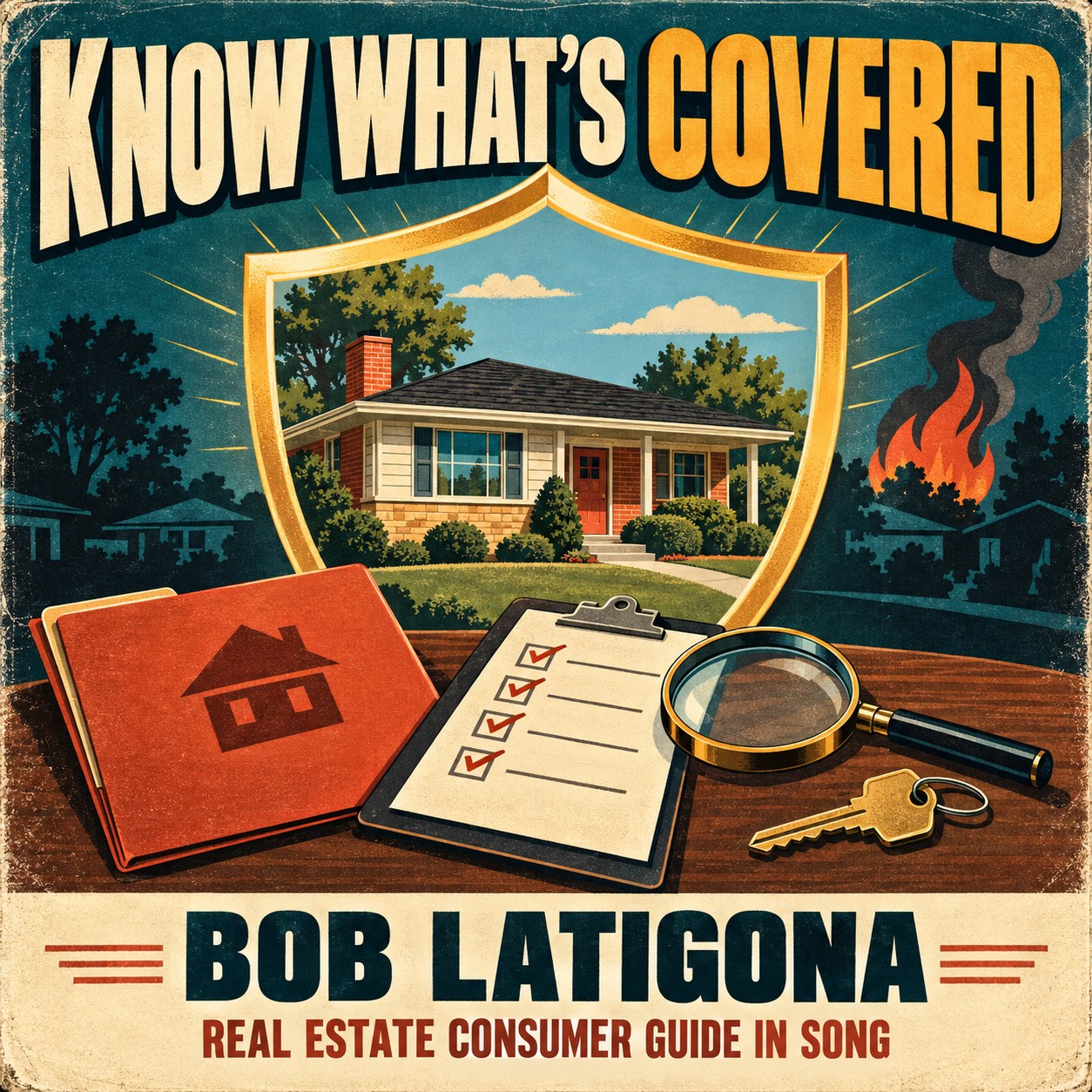Cover art for Know What’s Covered by Bob Latigona