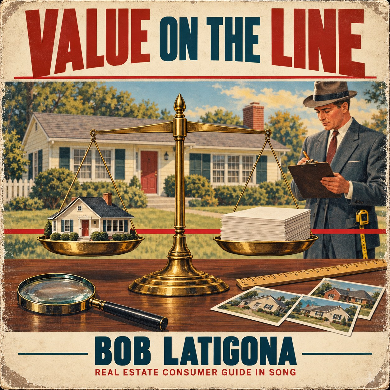 Cover art for Value on the Line by Bob Latigona